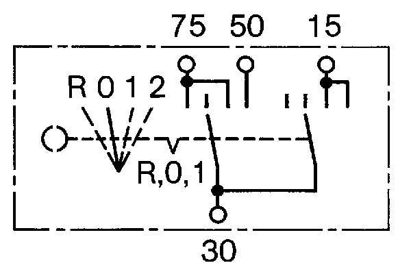 Ignition Switch 0 342 309 005