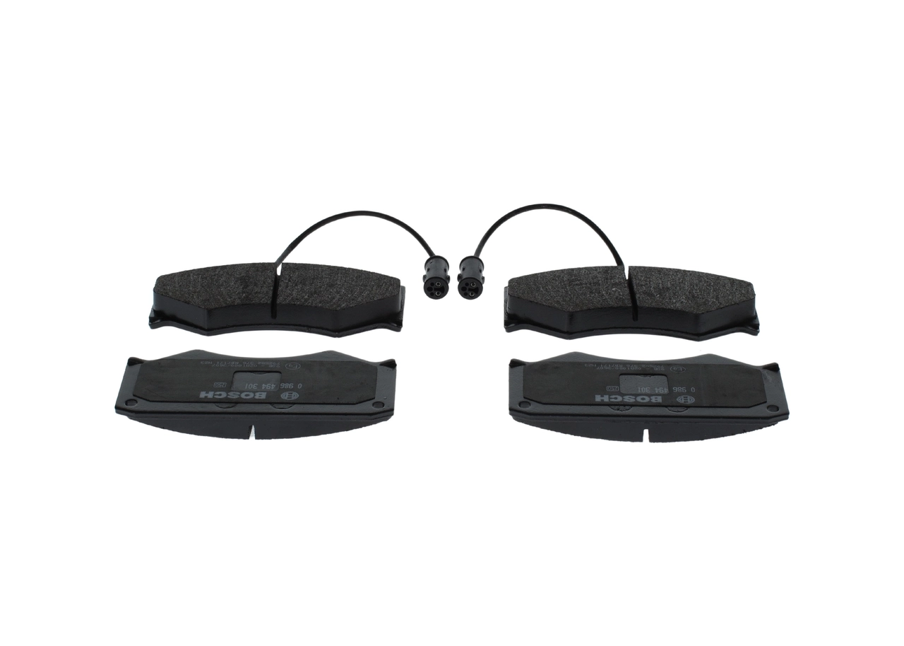 Brake Pad Set, disc brake 0 986 494 301