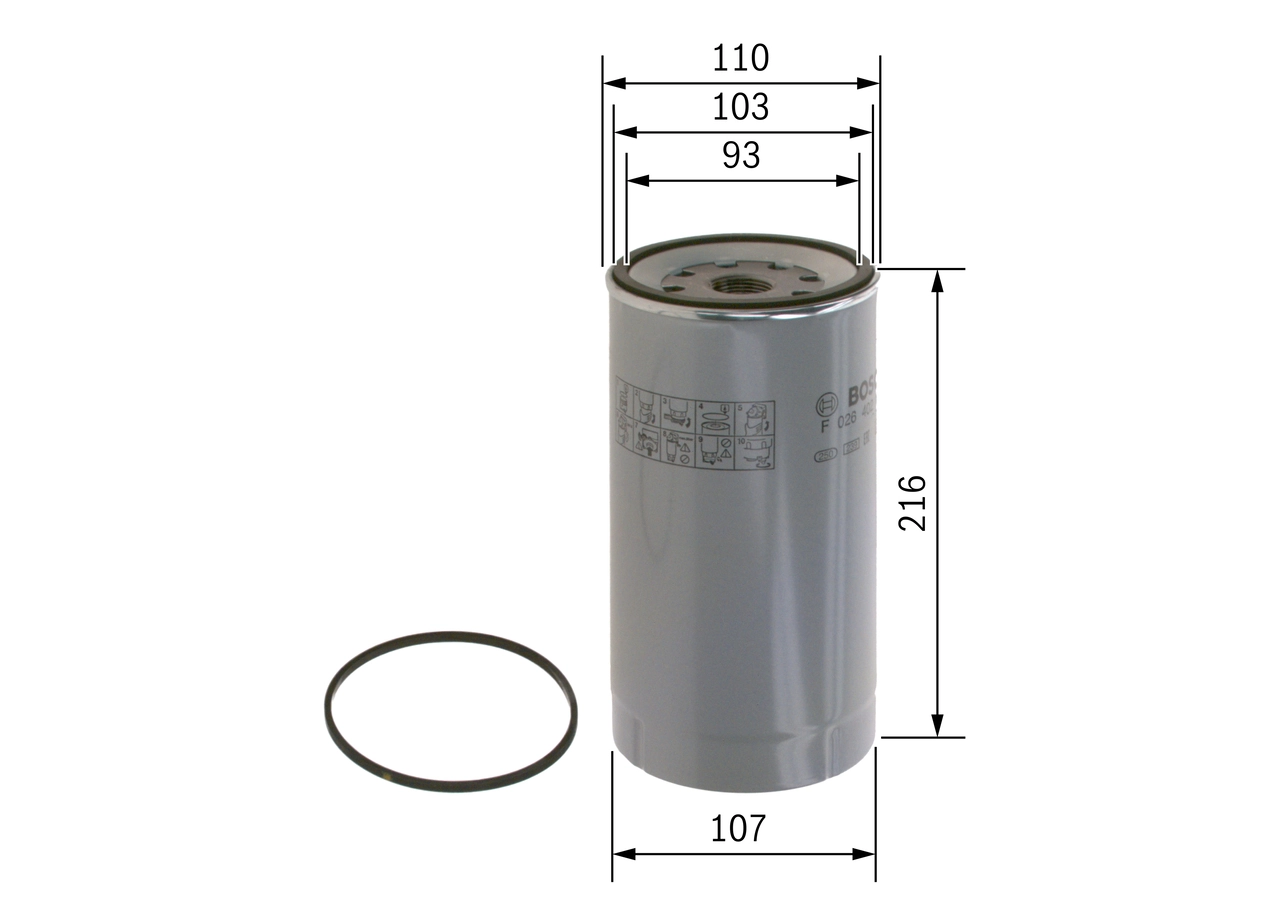 Fuel Filter F 026 402 143