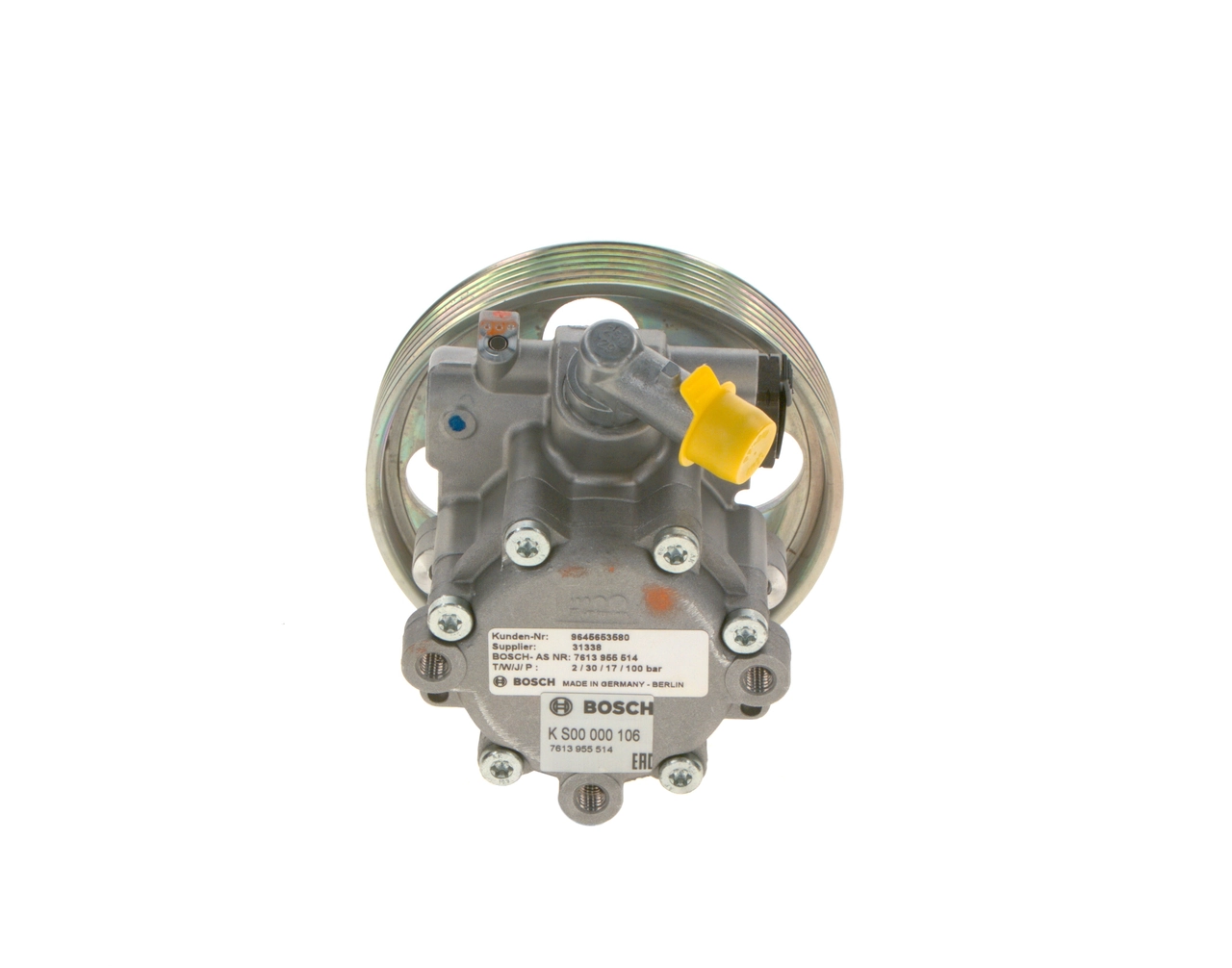 BOSCH K S01 000 076 Hydraulic Pump, steering