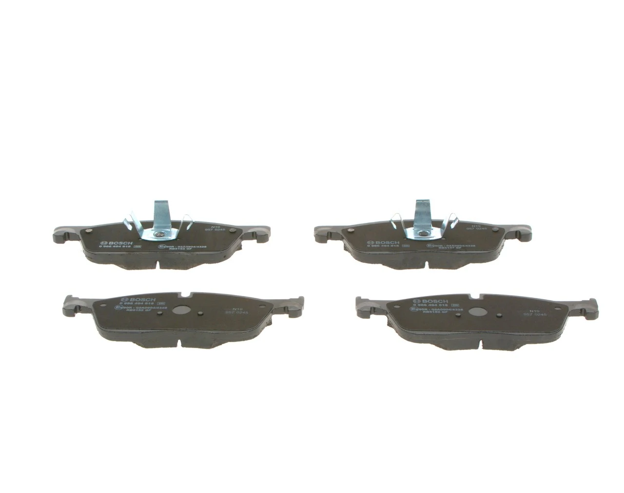 Brake Pad Set, disc brake 0 986 494 818
