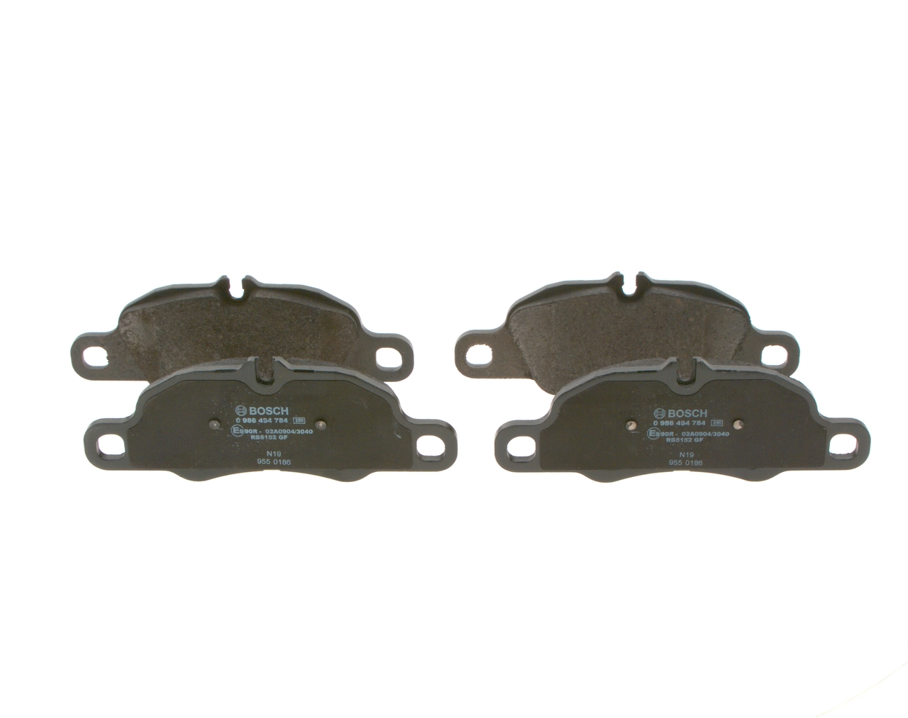 Brake Pad Set, disc brake 0 986 494 784