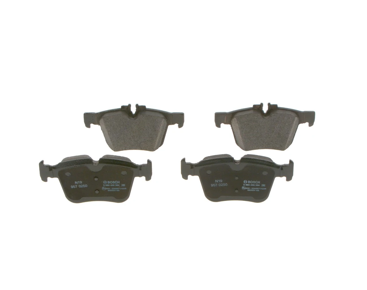 Brake Pad Set, disc brake 0 986 495 394