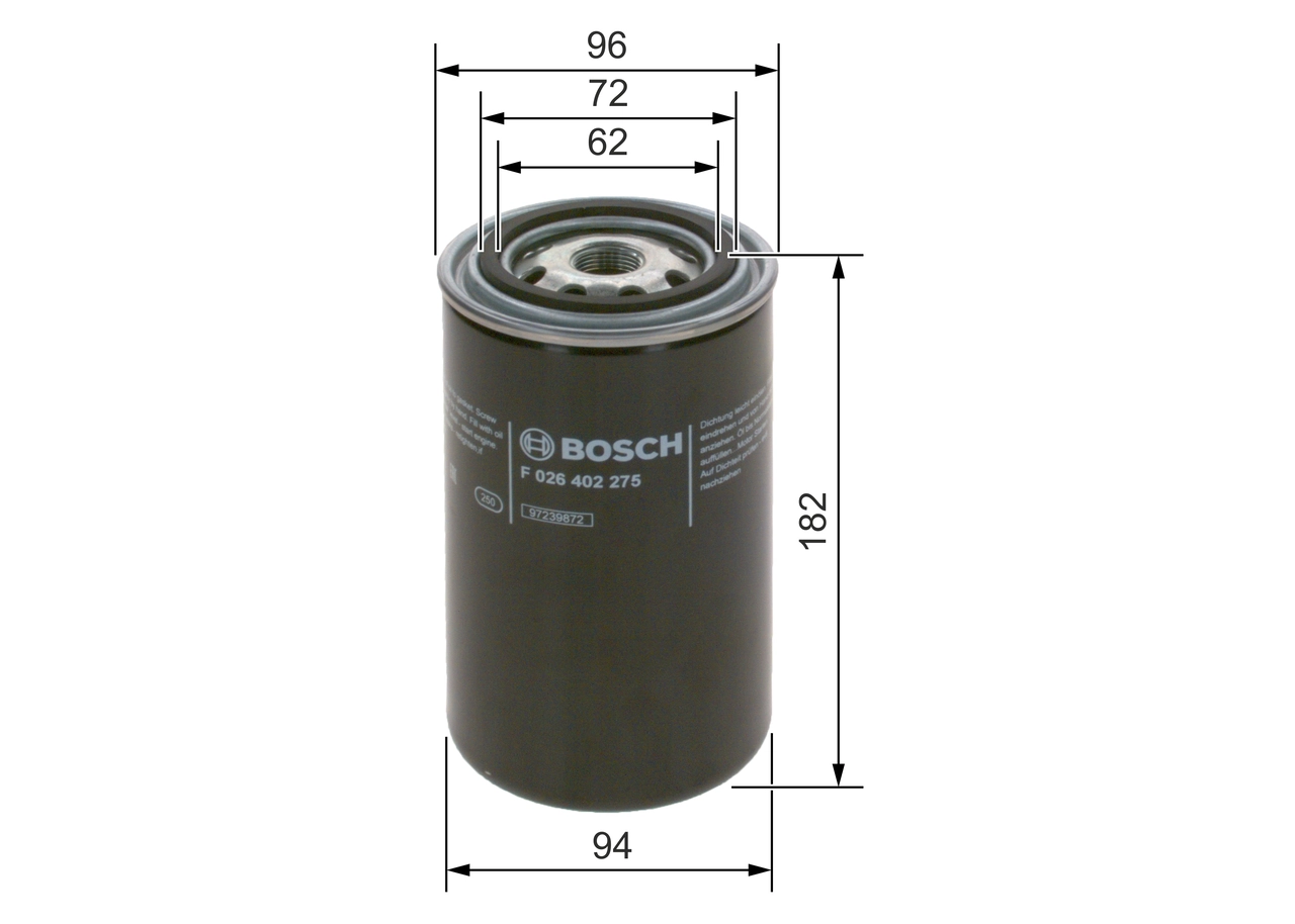 Fuel Filter F 026 402 275