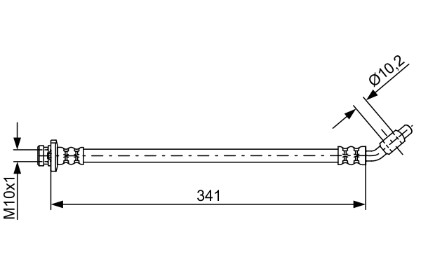 Brake Hose 1 987 481 840