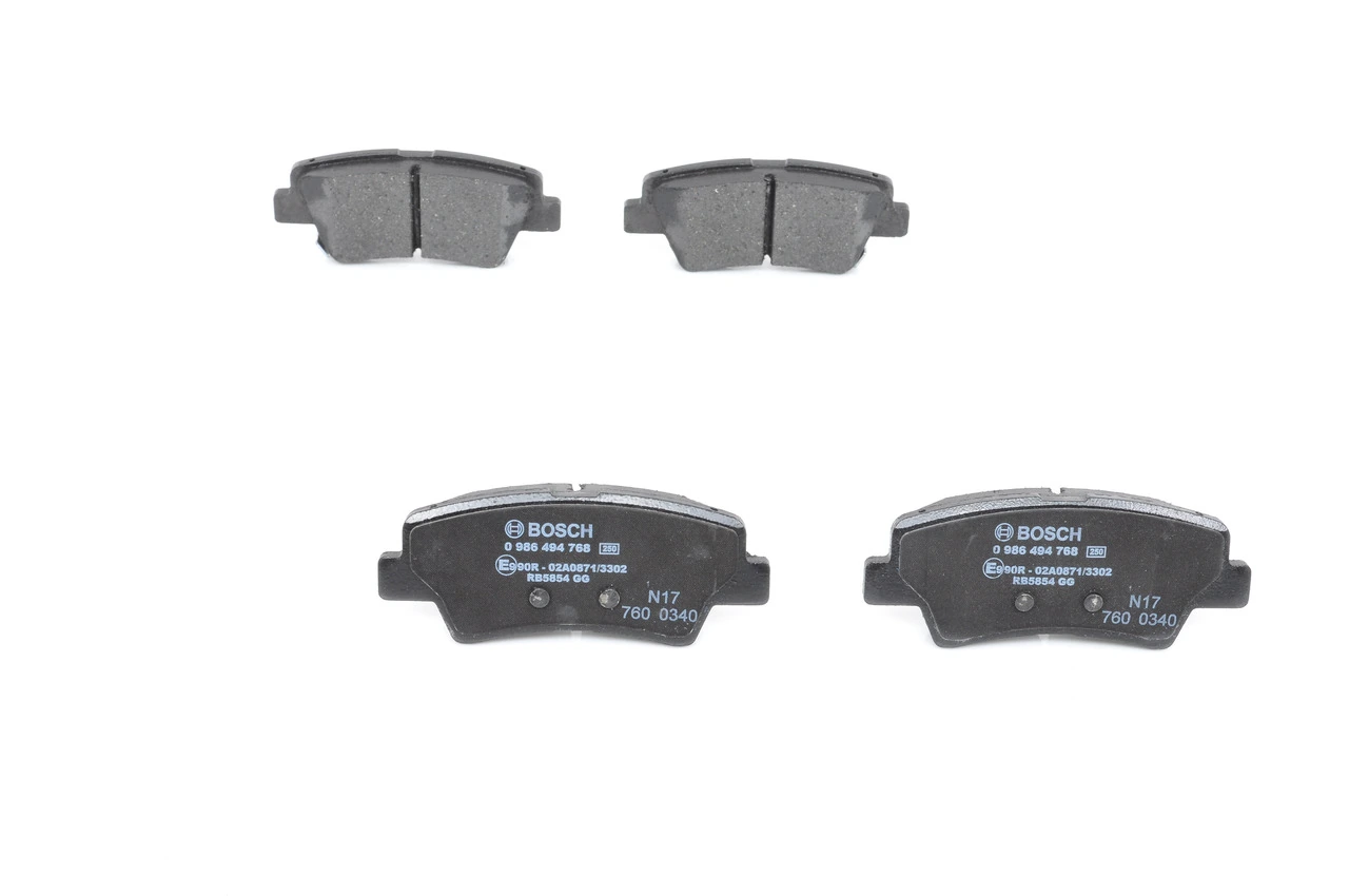 Brake Pad Set, disc brake 0 986 494 768