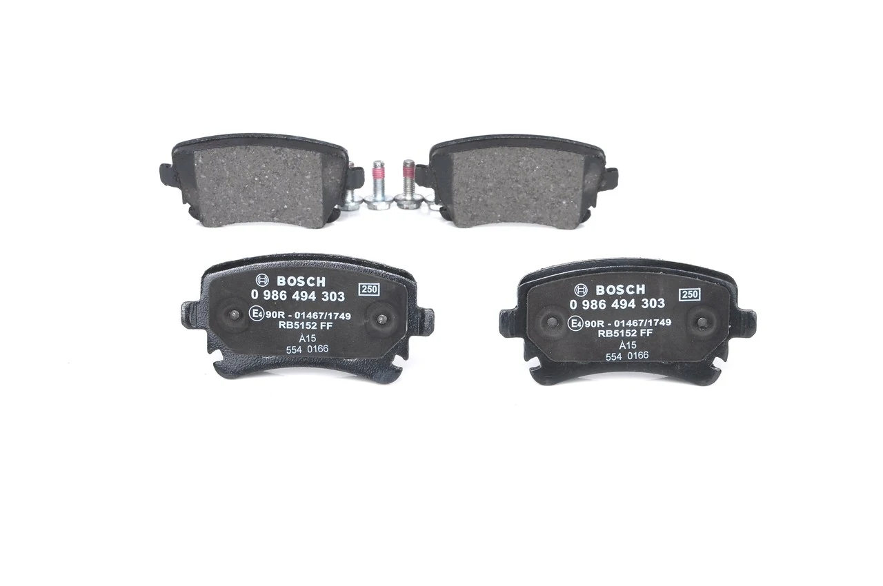 Brake Pad Set, disc brake 0 986 494 303