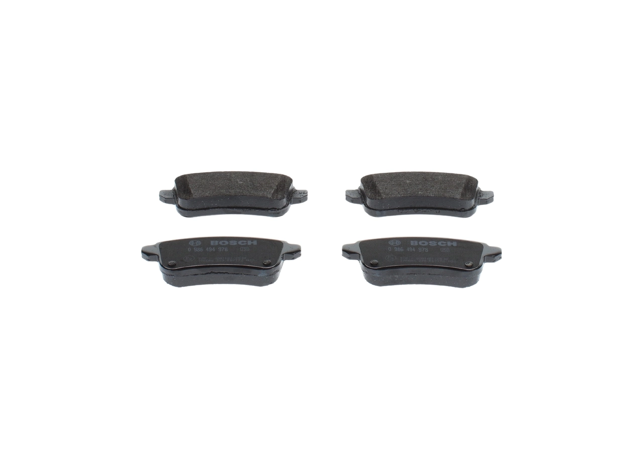 Brake Pad Set, disc brake 0 986 494 978