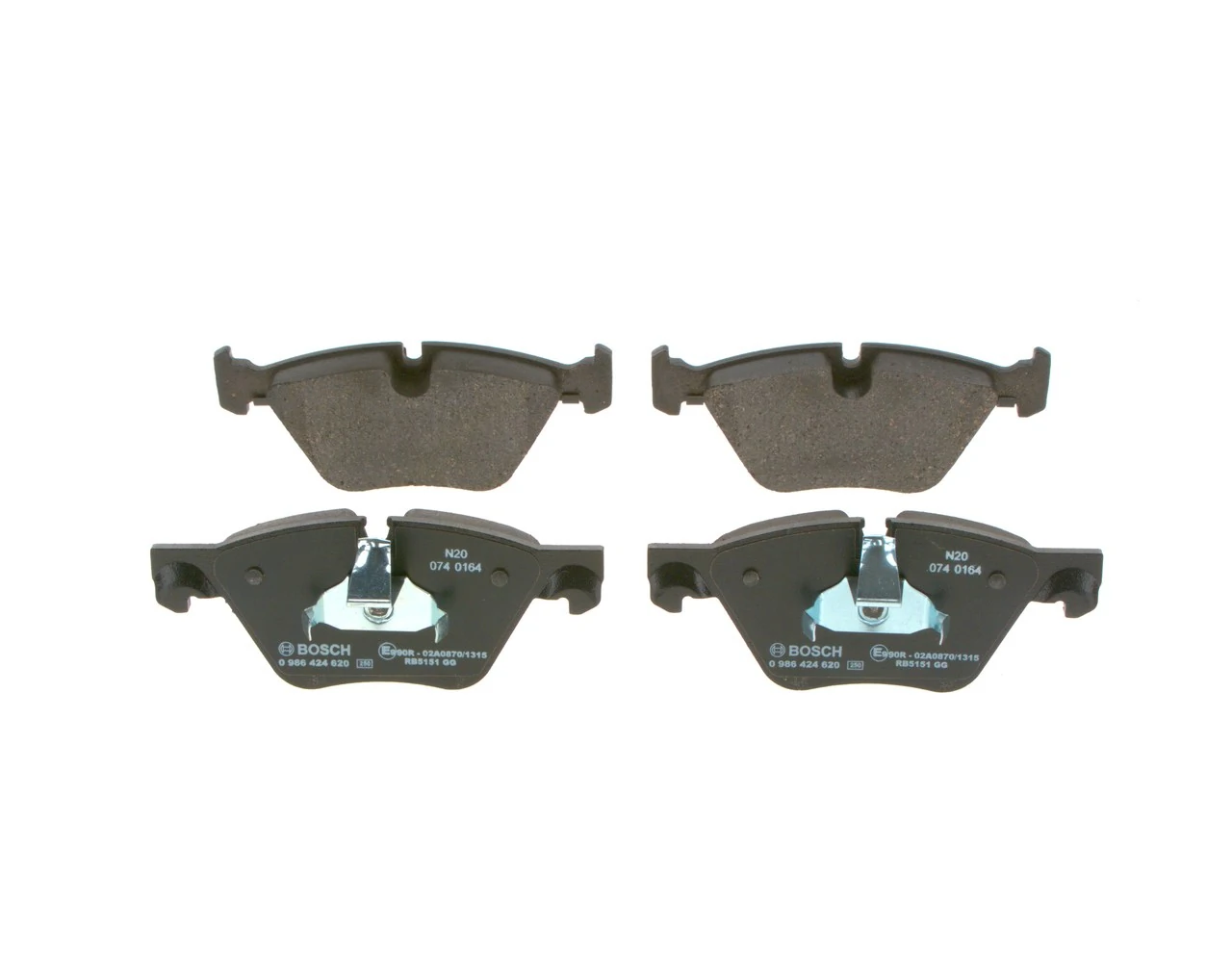 Brake Pad Set, disc brake 0 986 424 620