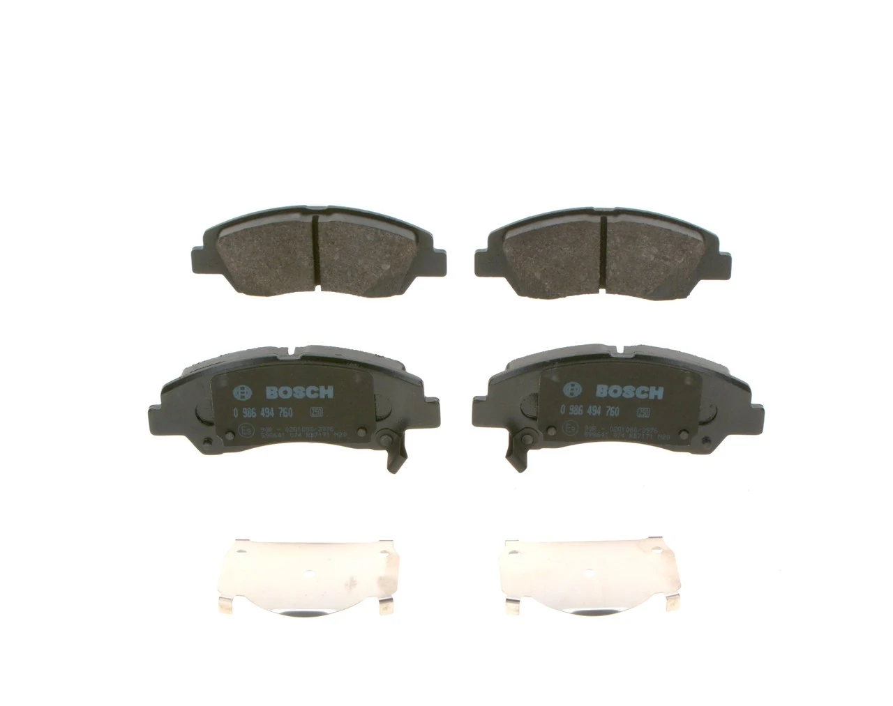 Brake Pad Set, disc brake 0 986 494 760
