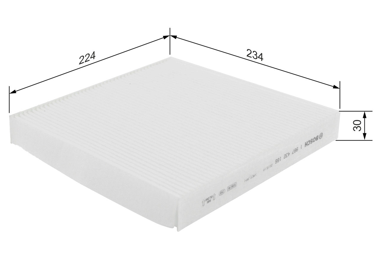 Filter, cabin air 1 987 432 166