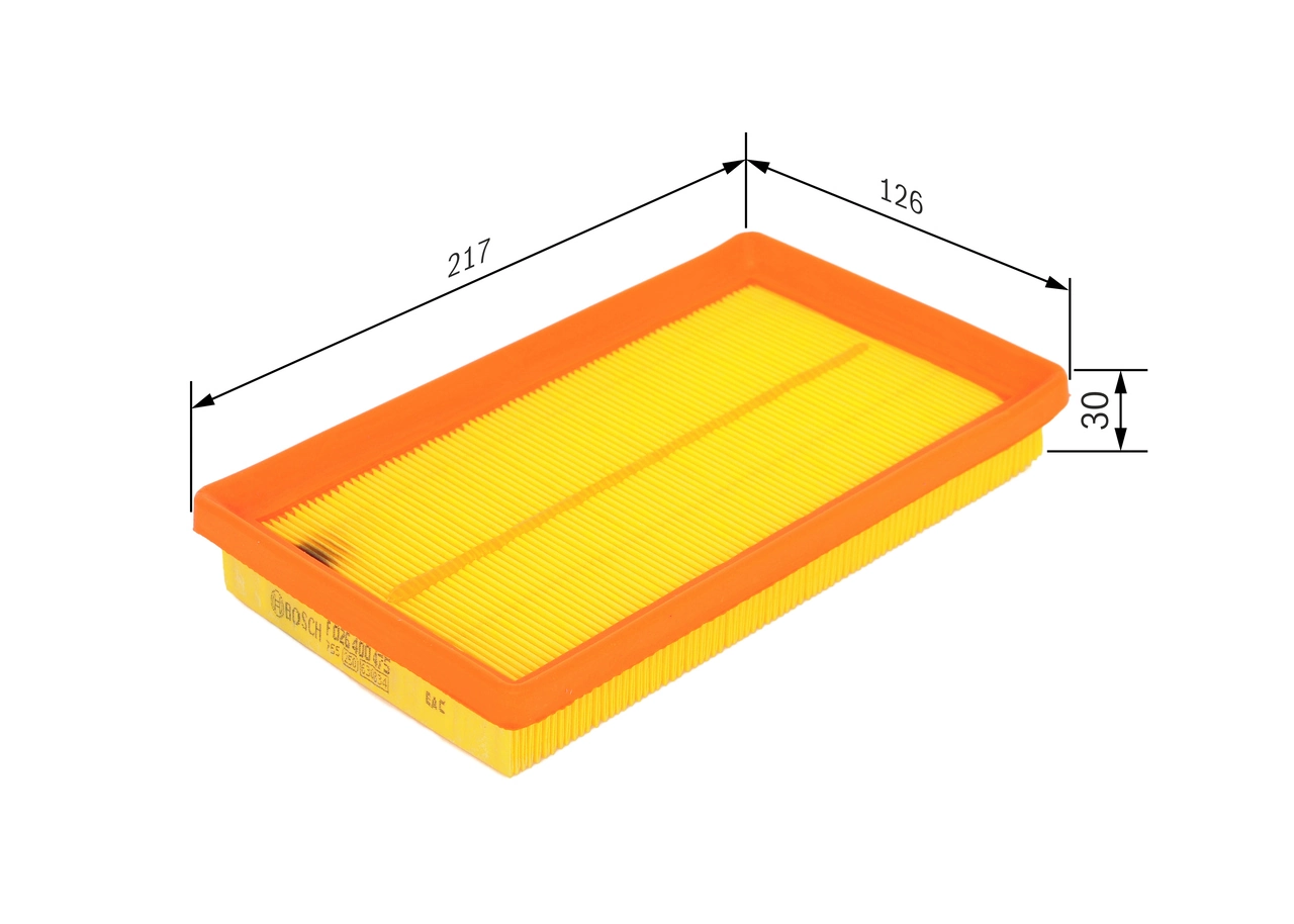 BOSCH F 026 400 475 Air Filter