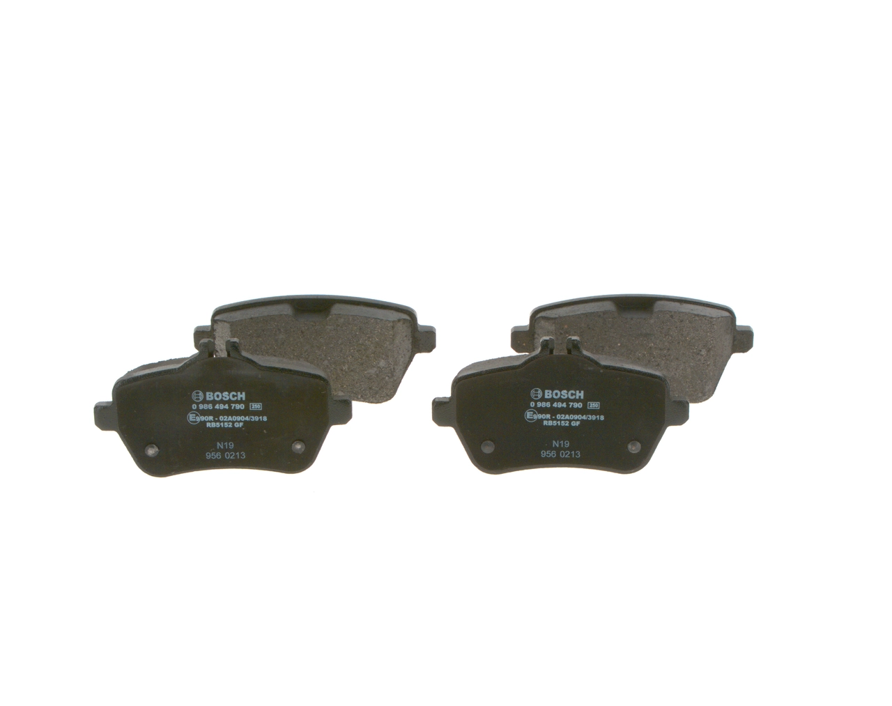 Brake Pad Set, disc brake 0 986 494 790