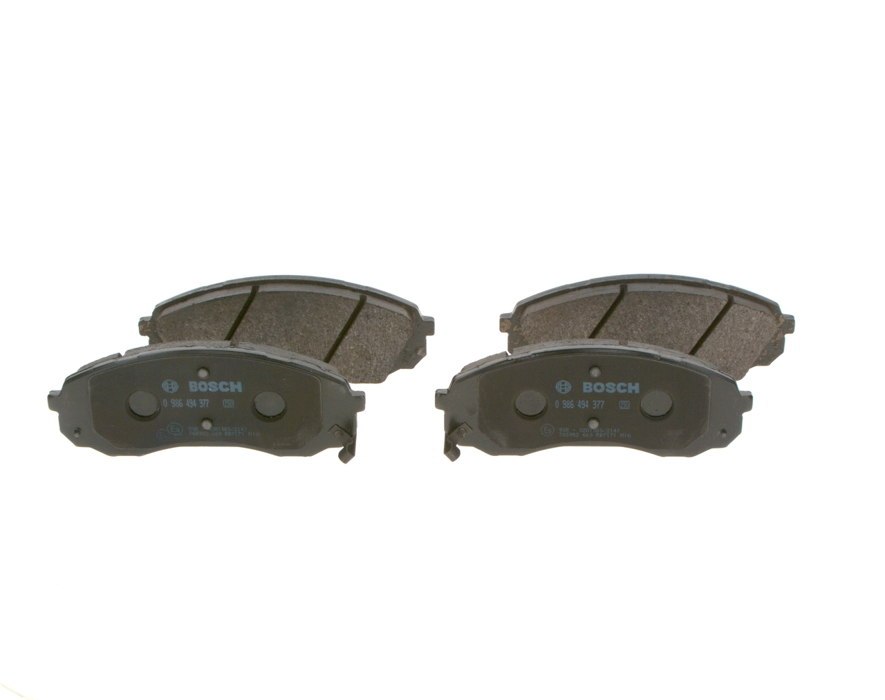 Brake Pad Set, disc brake 0 986 494 377
