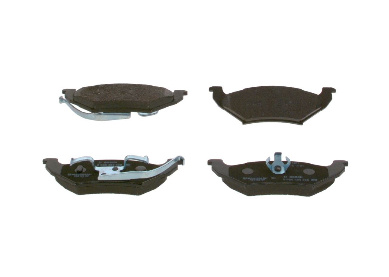 Brake Pad Set, disc brake 0 986 494 495