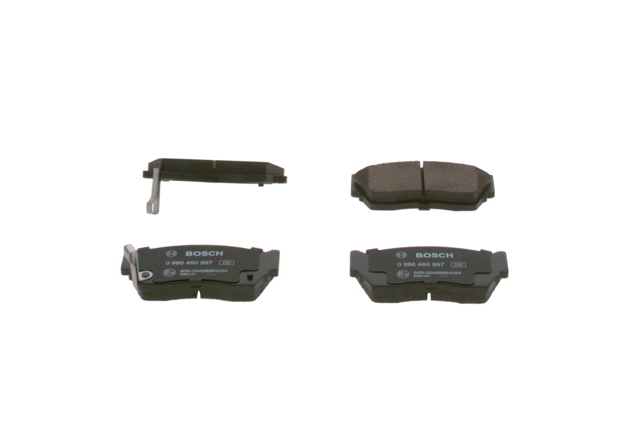 Brake Pad Set, disc brake 0 986 460 997