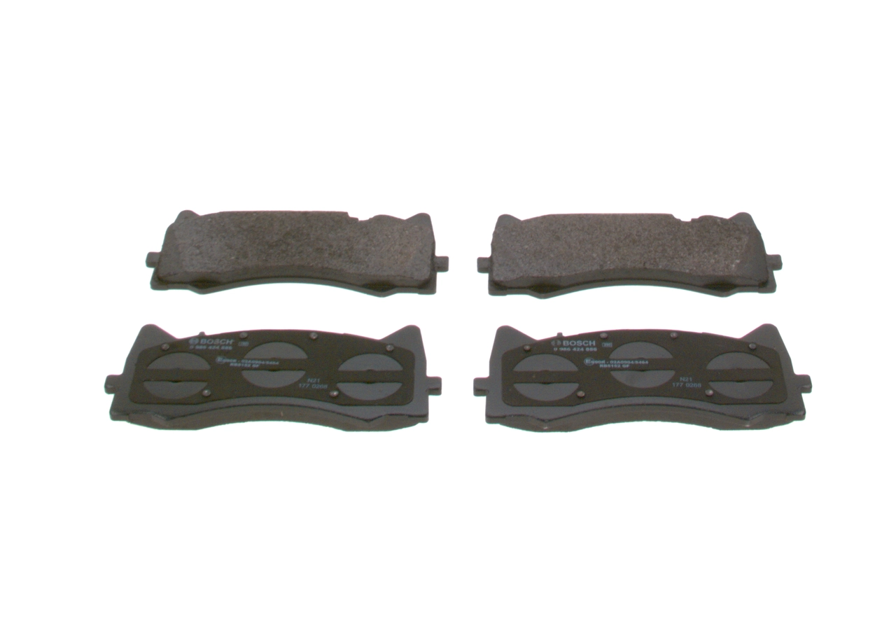 Brake Pad Set, disc brake 0 986 424 886