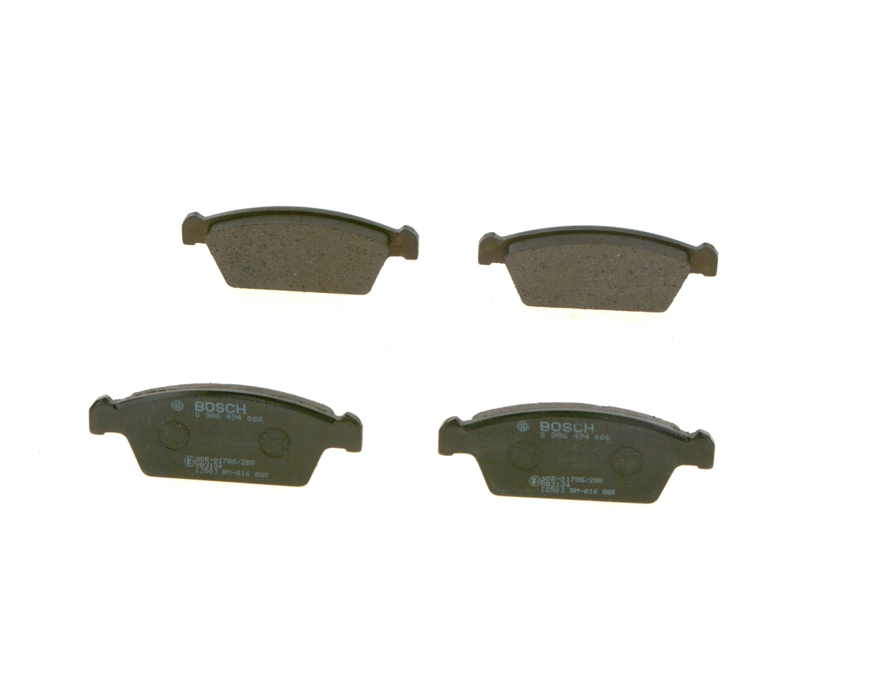 Brake Pad Set, disc brake 0 986 494 066