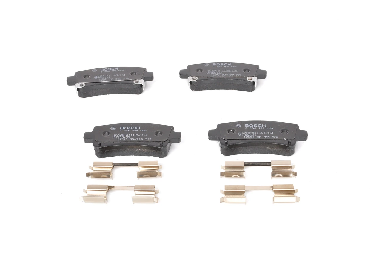 Brake Pad Set, disc brake 0 986 494 668
