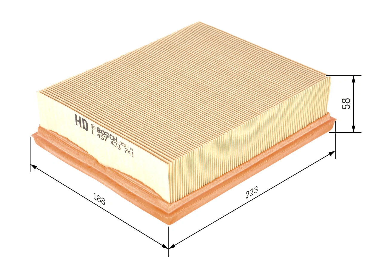 BOSCH 1 457 433 741 Air Filter