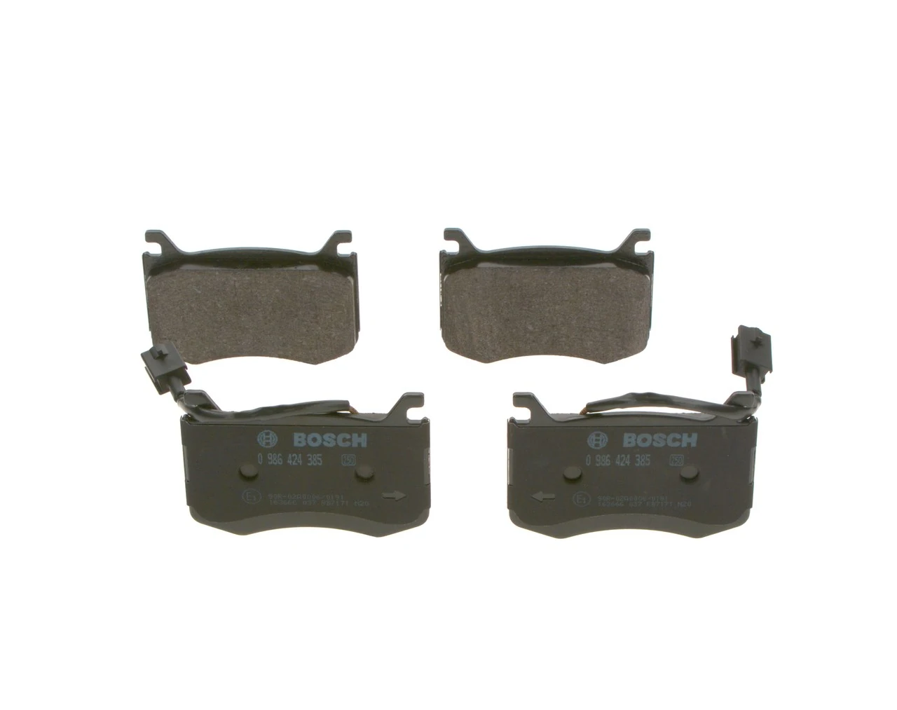 Brake Pad Set, disc brake 0 986 424 385