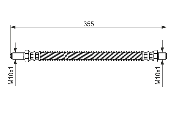 BOSCH 1 987 481 093 Brake Hose