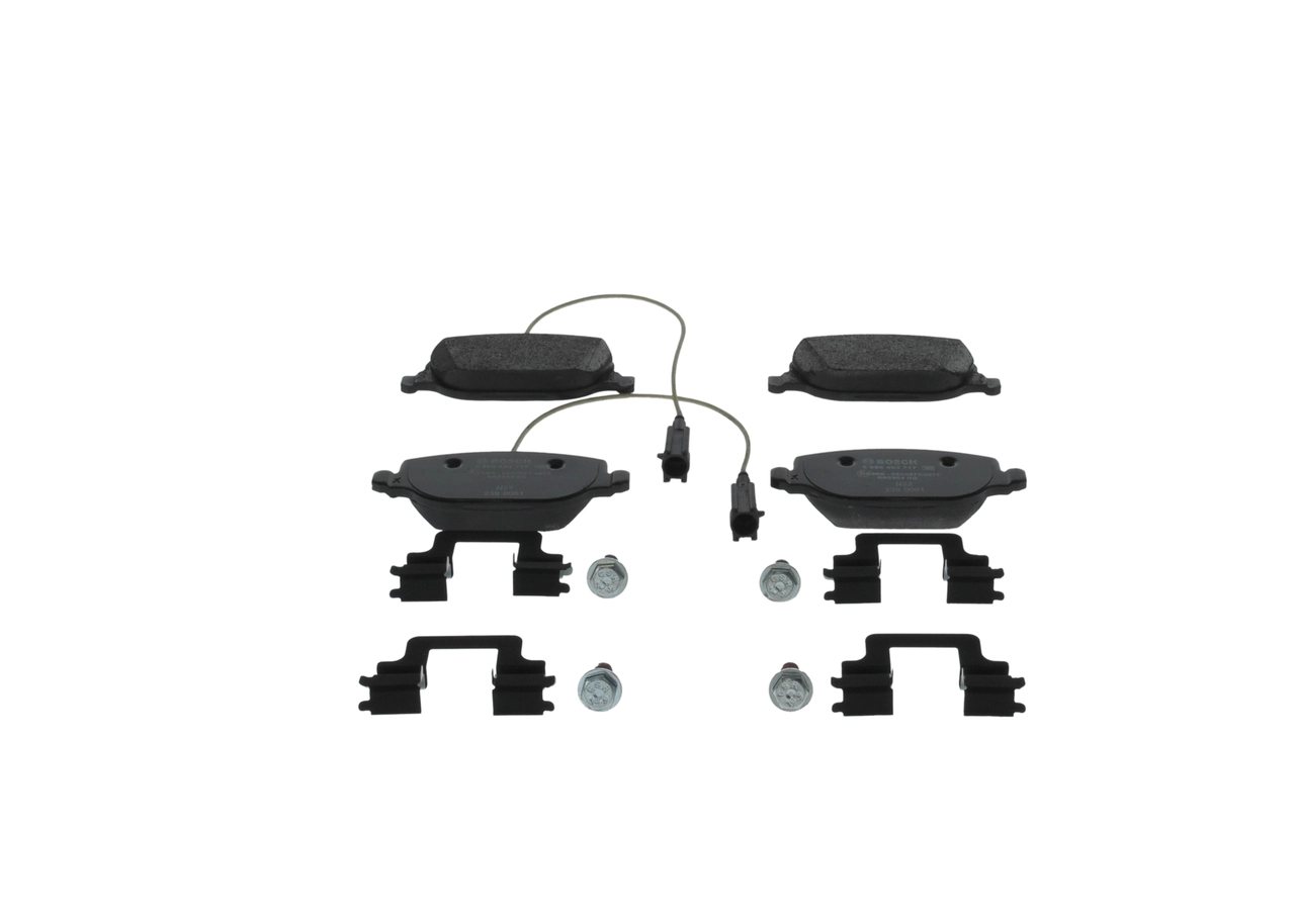 Brake Pad Set, disc brake 0 986 494 717