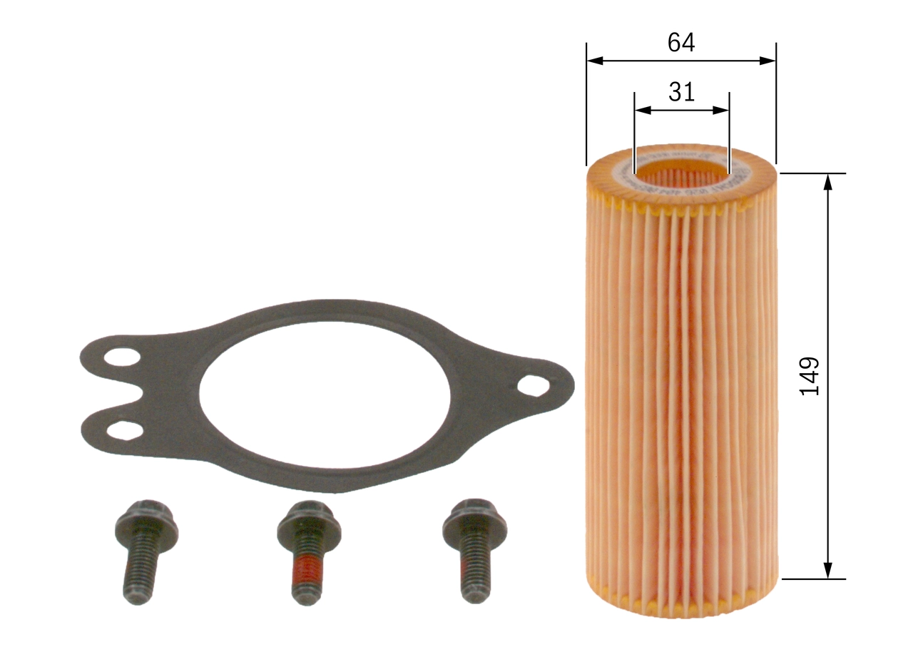 Hydraulic Filter, automatic transmission F 026 404 003