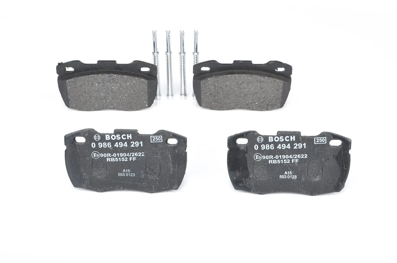 Brake Pad Set, disc brake 0 986 494 291