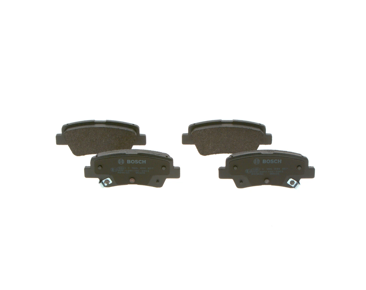 Brake Pad Set, disc brake 0 986 494 557