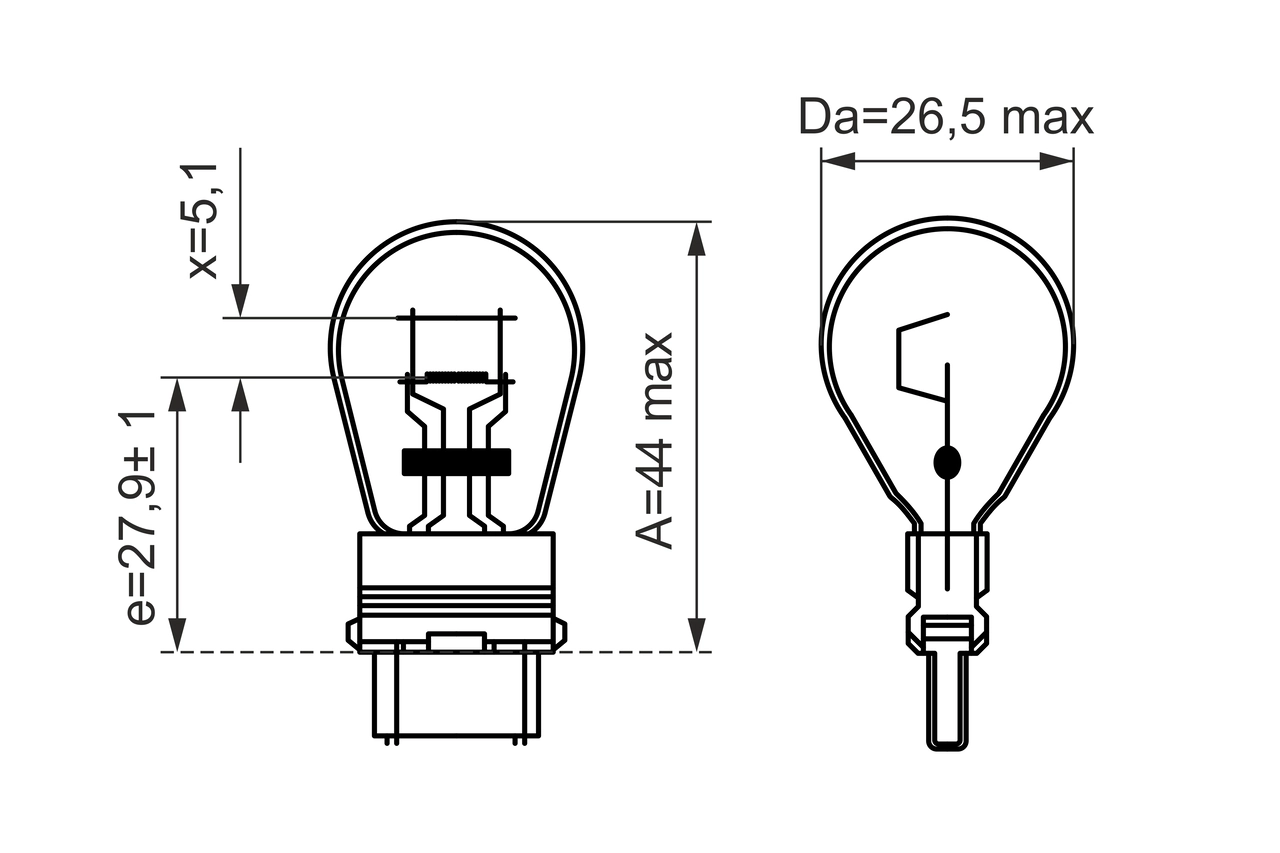 Bulb, direction indicator Pure Light WS 1 987 302 273