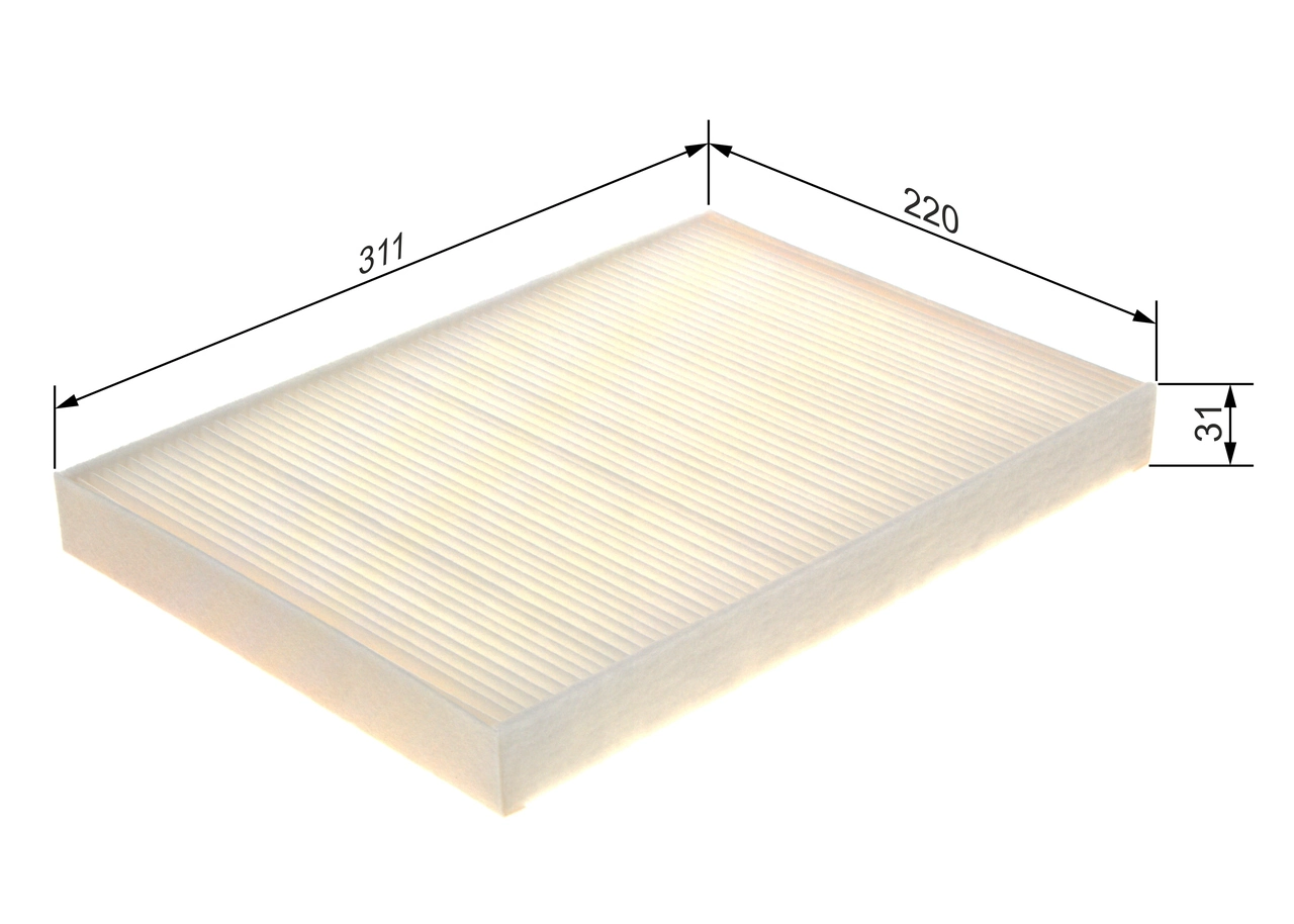 Filter, cabin air 1 987 435 105