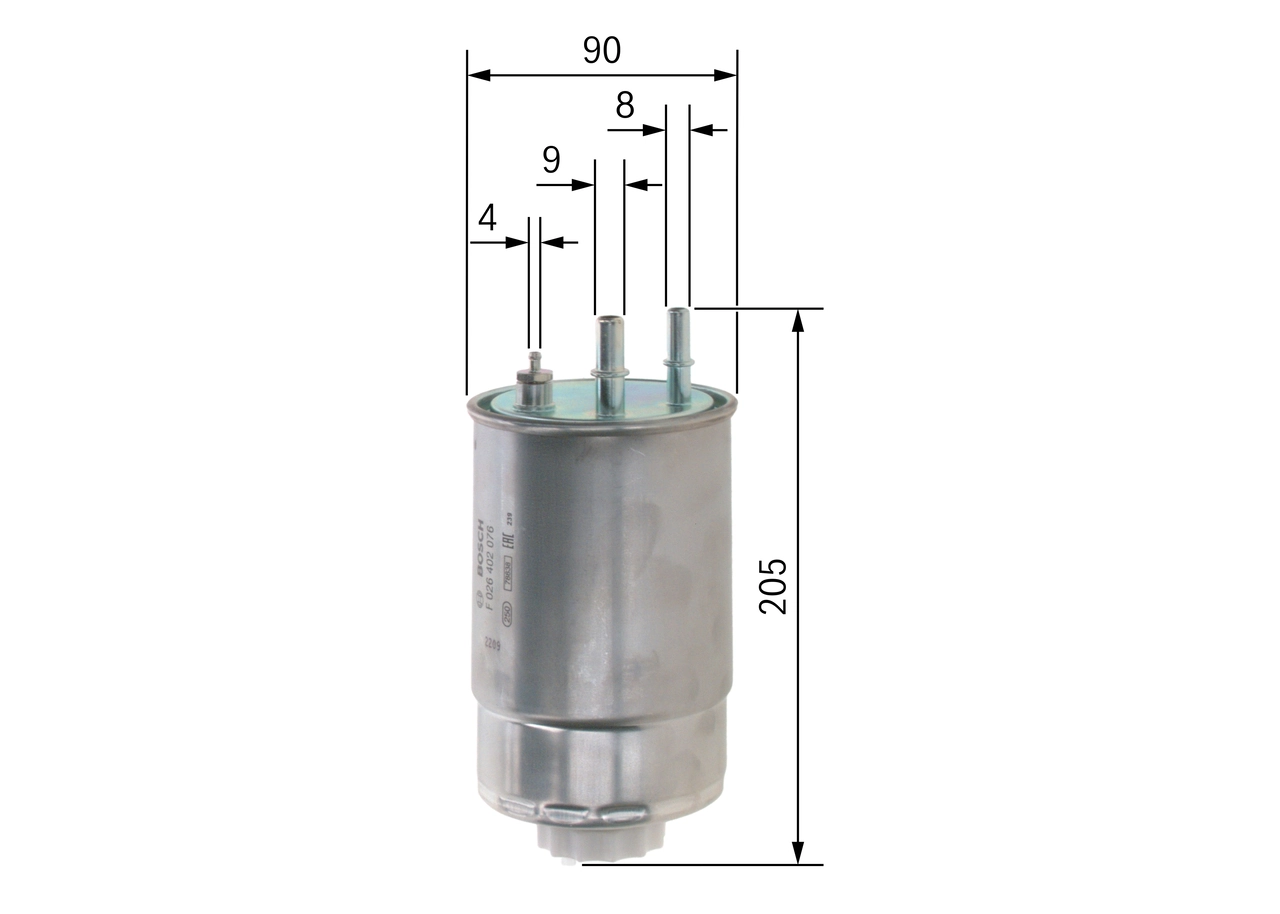 Fuel Filter F 026 402 076