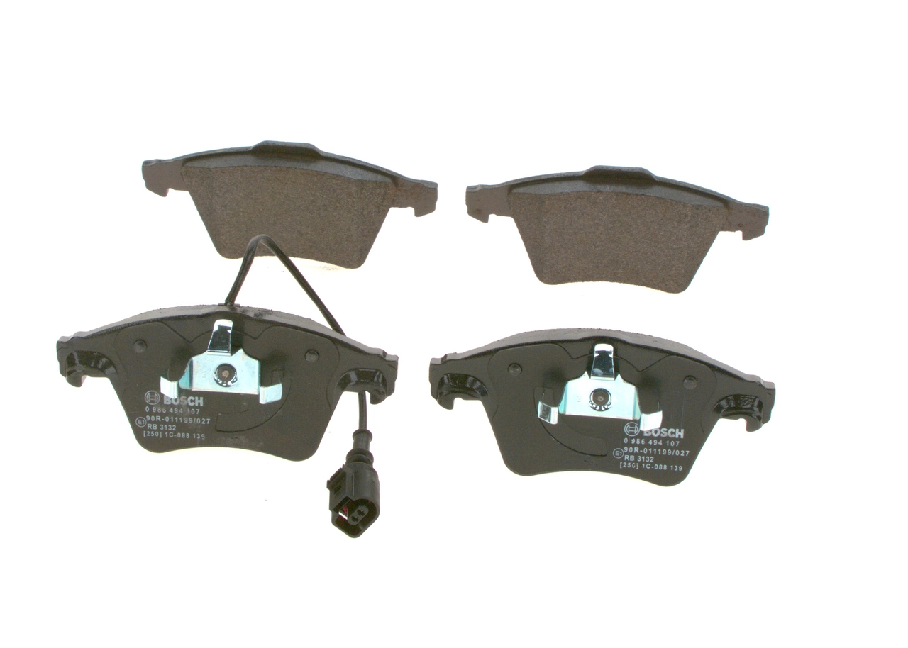 Brake Pad Set, disc brake 0 986 494 107