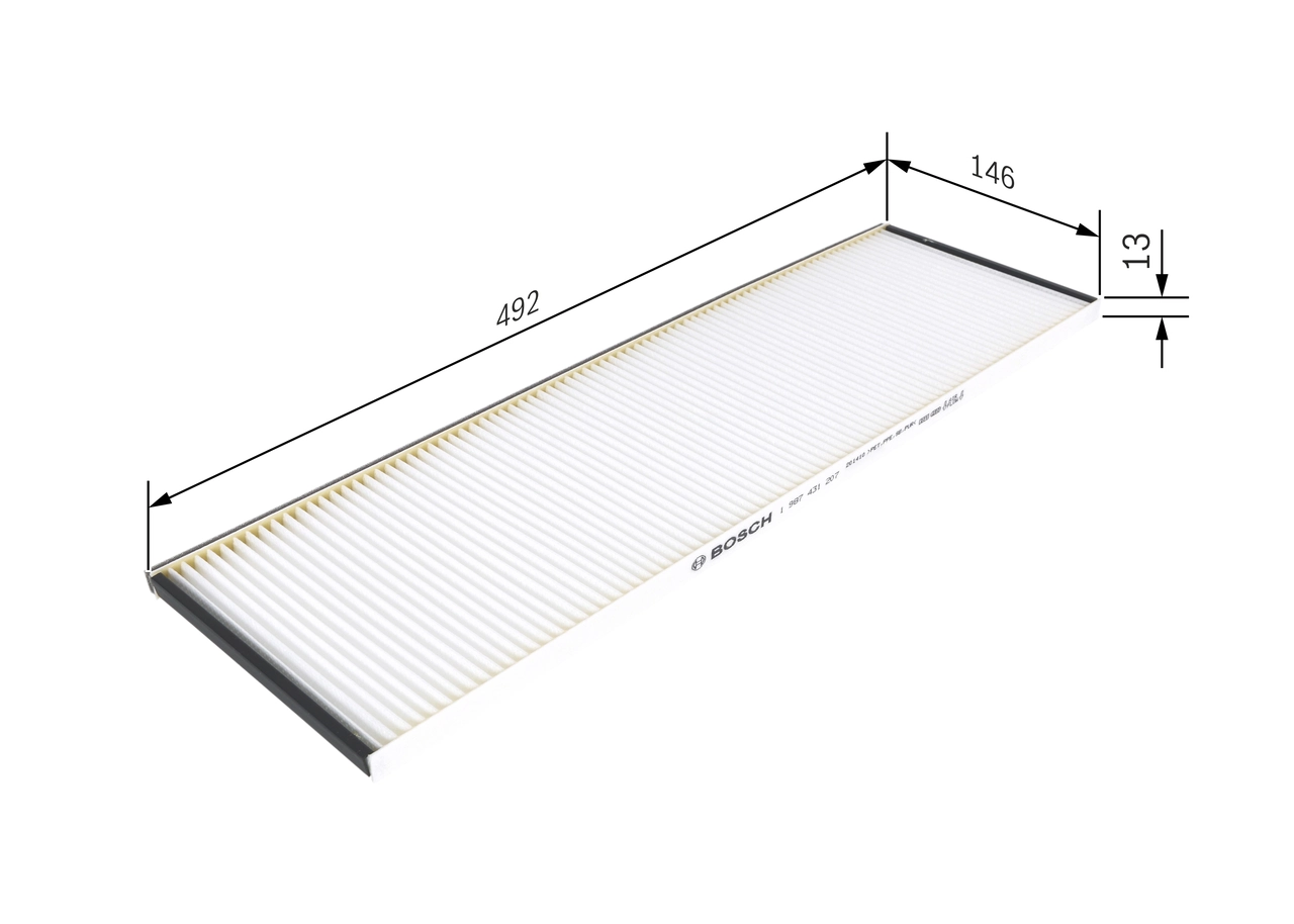 Filter, cabin air 1 987 431 207