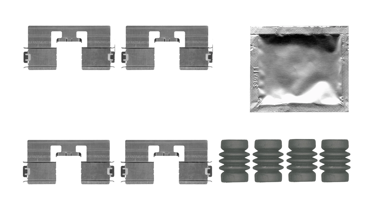 Accessory Kit, disc brake pad 1 987 474 747