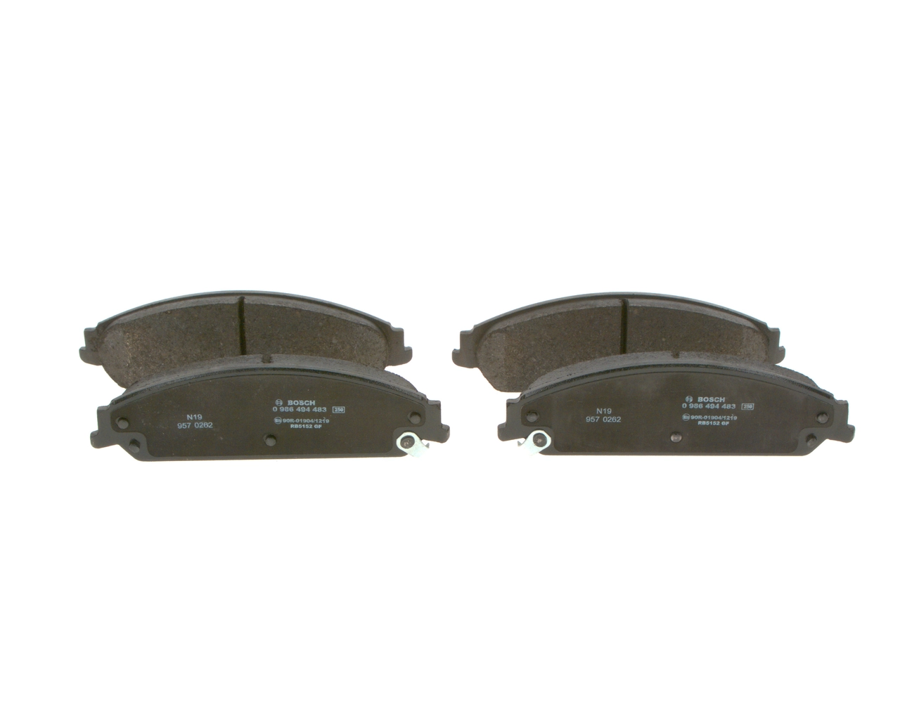 Brake Pad Set, disc brake 0 986 494 483