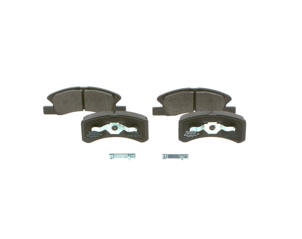 Brake Pad Set, disc brake 0 986 494 878