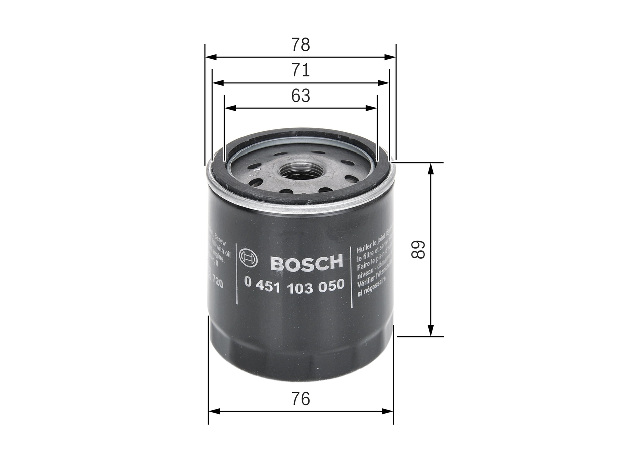 Oil Filter 0 451 103 050
