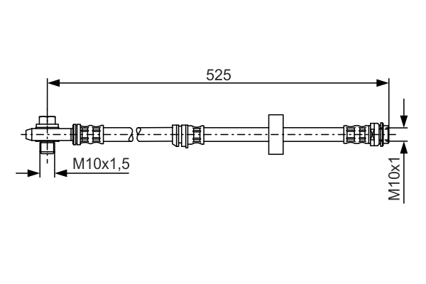 Brake Hose 1 987 476 945