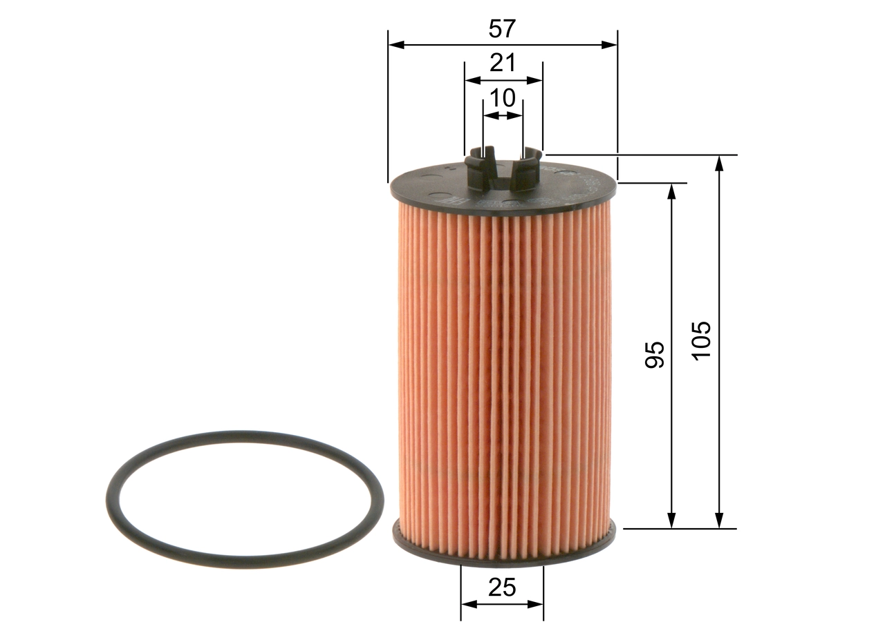 Oil Filter 0 986 4B7 009