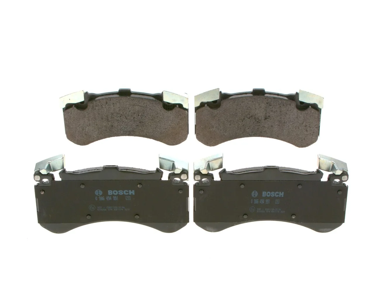Brake Pad Set, disc brake 0 986 494 991