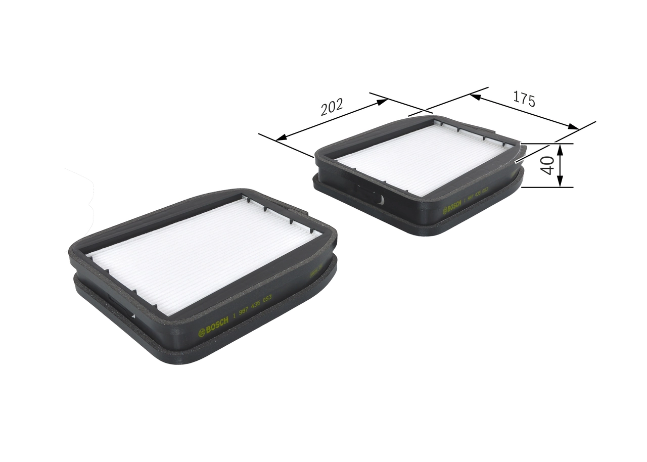 Filter, cabin air 1 987 435 053