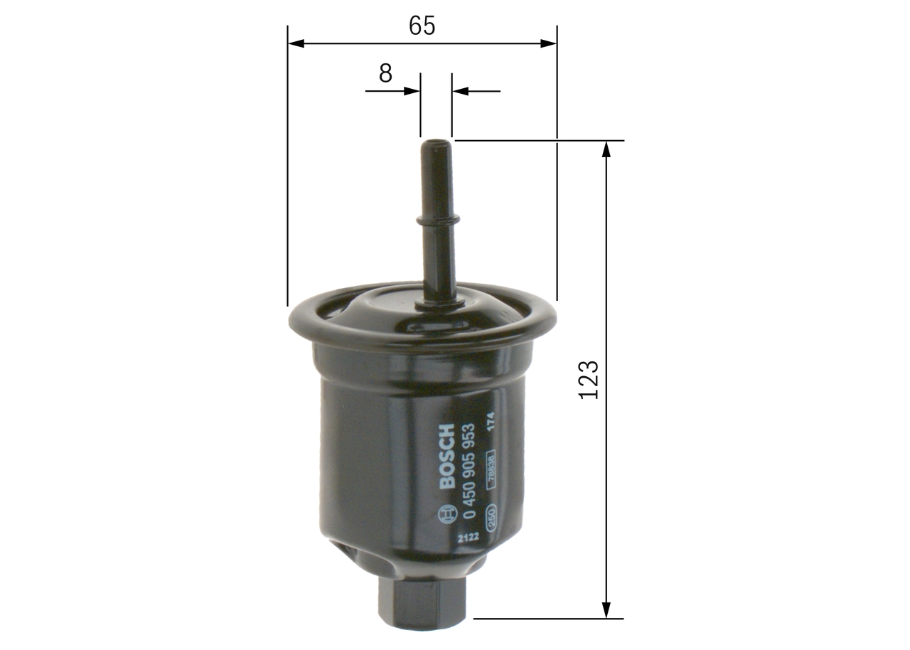 BOSCH 0 450 905 953 Fuel Filter
