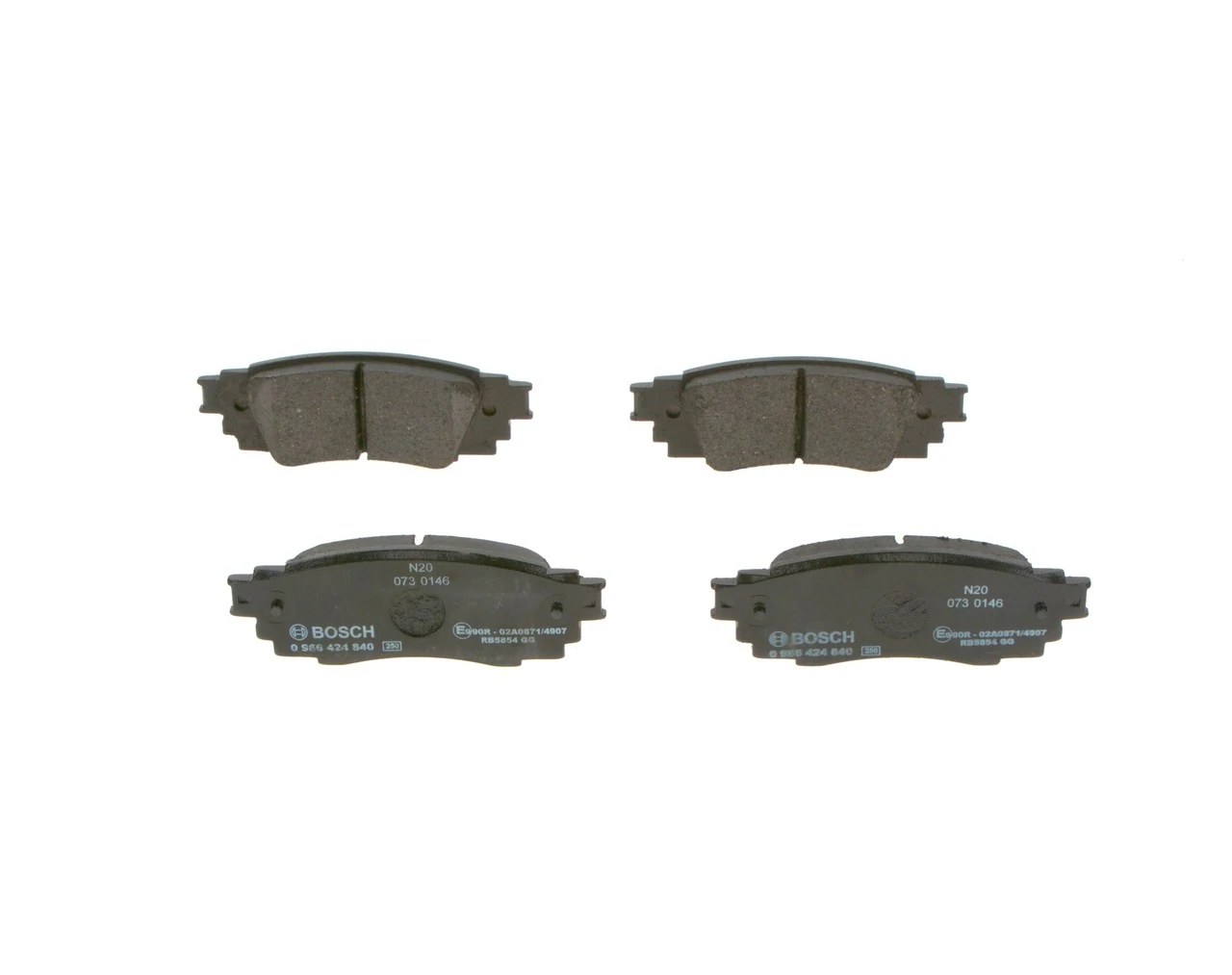 Brake Pad Set, disc brake 0 986 424 840
