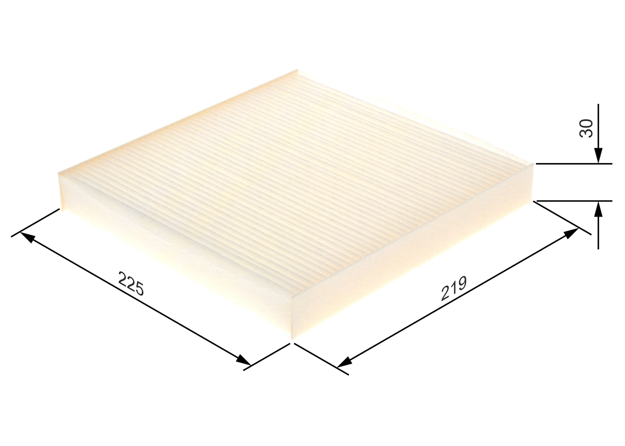 Filter, cabin air 1 987 432 083