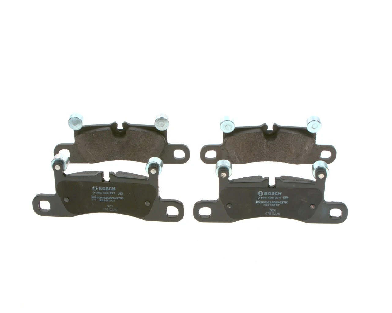 Brake Pad Set, disc brake 0 986 495 371