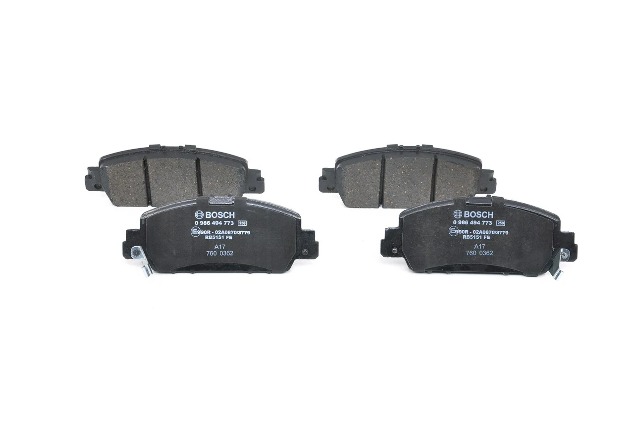 Brake Pad Set, disc brake 0 986 494 773