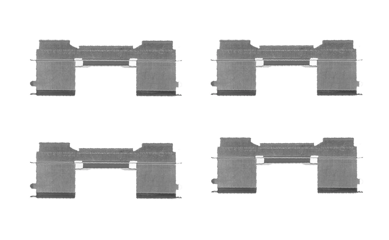 Accessory Kit, disc brake pad 1 987 474 711