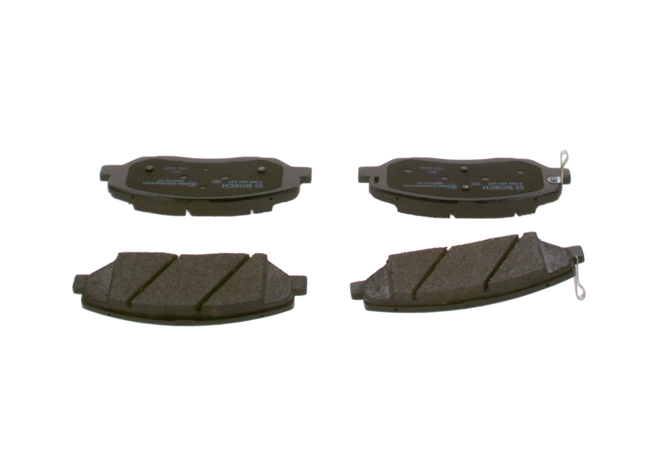 Brake Pad Set, disc brake 0 986 494 227